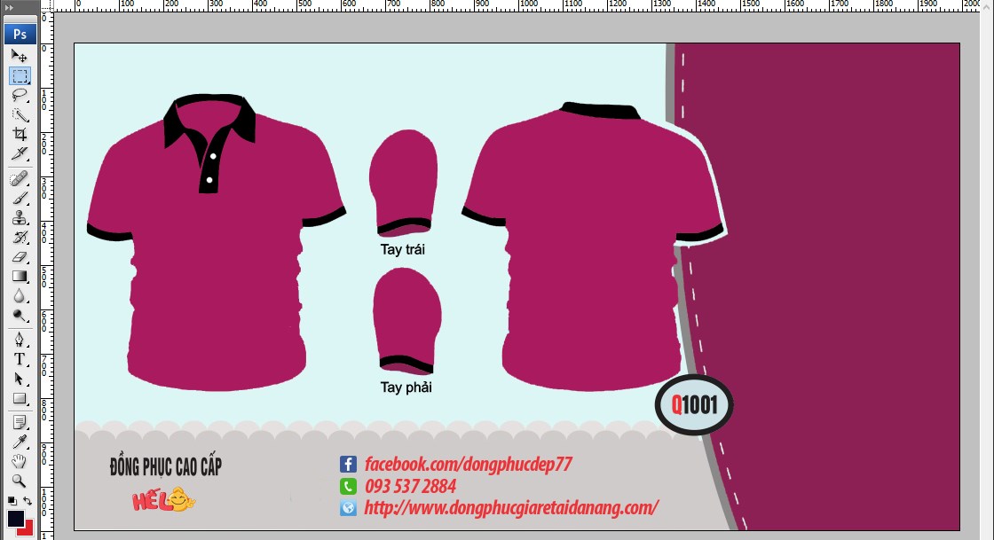 mẫu áo thiết kế đồng phục