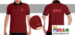 Mẫu Đồng Phục Công Ty Cổ Bẻ, Chất Liệu Vải Cá Sấu