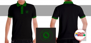 Mẫu Đồng Phục Công Ty Cổ Bẻ, Chất Liệu Vải Cá Sấu