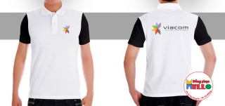 Mẫu Đồng Phục Công Ty Cổ Bẻ, Chất Liệu Vải Cá Sấu