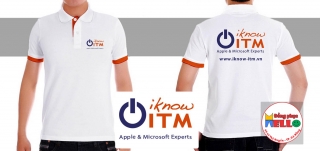 Mẫu Đồng Phục Công Ty Cổ Bẻ, Chất Liệu Vải Cá Sấu