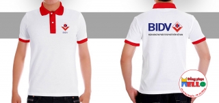 Mẫu Đồng Phục Công Ty Cổ Bẻ, Chất Liệu Vải Cá Sấu