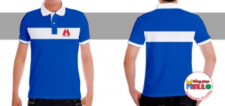 Mẫu Đồng Phục Công Ty Cổ Bẻ, Chất Liệu Vải Cá Sấu