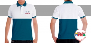 Mẫu Đồng Phục Công Ty Cổ Bẻ, Chất Liệu Vải Cá Sấu