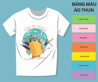 Mẫu áo đồng phục Team building, đi chơi chất hơn nước cất