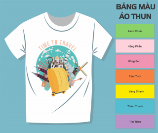 Mẫu áo đồng phục Team building, đi chơi chất hơn nước cất