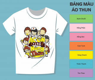 Mẫu áo đồng phục Team building, đi chơi chất hơn nước cất