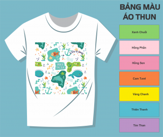 Mẫu áo đồng phục Team building, đi chơi chất hơn nước cất