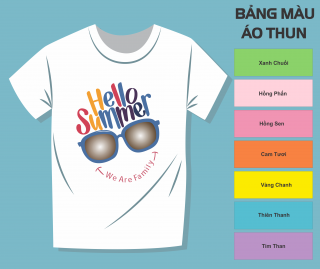 Mẫu áo đồng phục Team building, đi chơi chất hơn nước cất