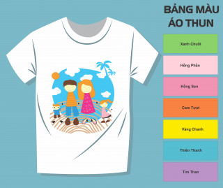 Mẫu áo đồng phục Team building, đi chơi chất hơn nước cất