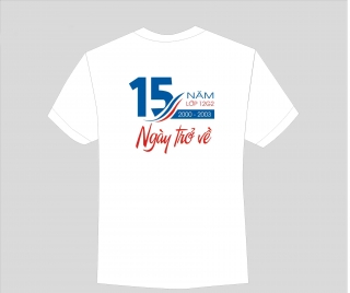 Đồng phục họp lớp kỷ niệm ngày ra trường cực chất