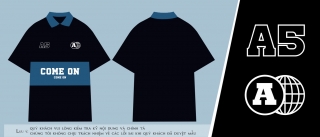 Mẫu áo lớp mới nhất phông rộng, tay lửng in theo yêu cầu