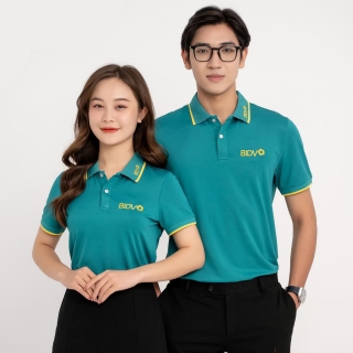 Mẫu đồng phục công ty cổ bẻ mới nhất