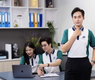 Mẫu đồng phục công ty cổ bẻ mới nhất