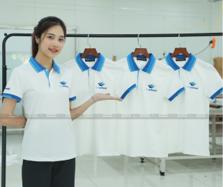 Mẫu đồng phục công ty cổ bẻ mới nhất