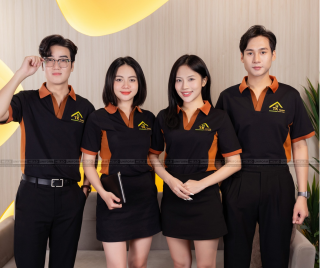 Mẫu đồng phục công ty cổ bẻ mới nhất