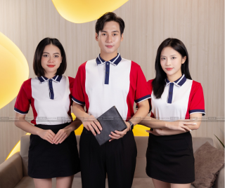 Mẫu đồng phục công ty cổ bẻ mới nhất