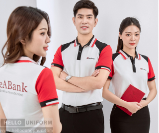 Mẫu đồng phục công ty cổ bẻ mới nhất