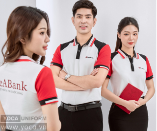 Mẫu đồng phục công ty cổ bẻ mới nhất