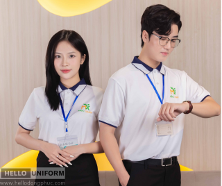 Mẫu đồng phục công ty cổ bẻ mới nhất