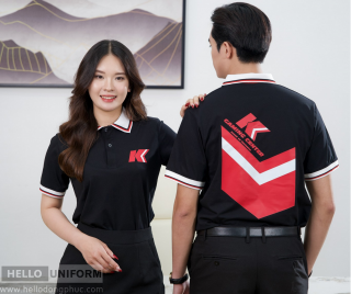 Mẫu đồng phục công ty cổ bẻ mới nhất