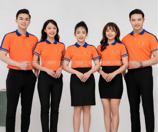 Mẫu đồng phục công ty cổ bẻ mới nhất